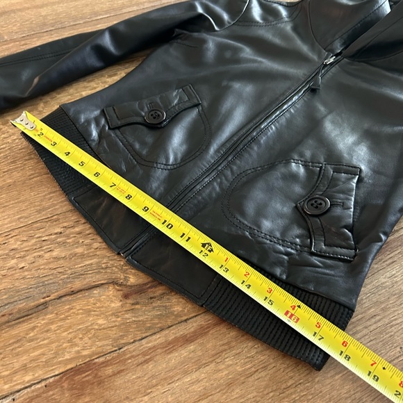 Authentic Hooded soft Leather Jacket - Picture 9 of 13
